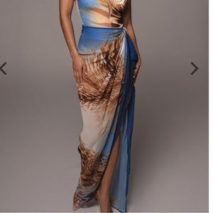 2 piece Royal Versailles Sweetheart Maxi